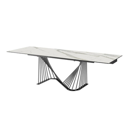 Whiteline Mods - Roma Extendable Dining Table-  DT1633E